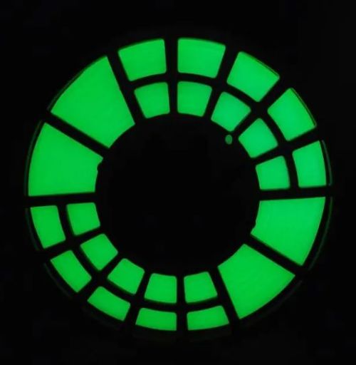 Glow in the Dark UNINET PLA 3D Filament GREEN #2
